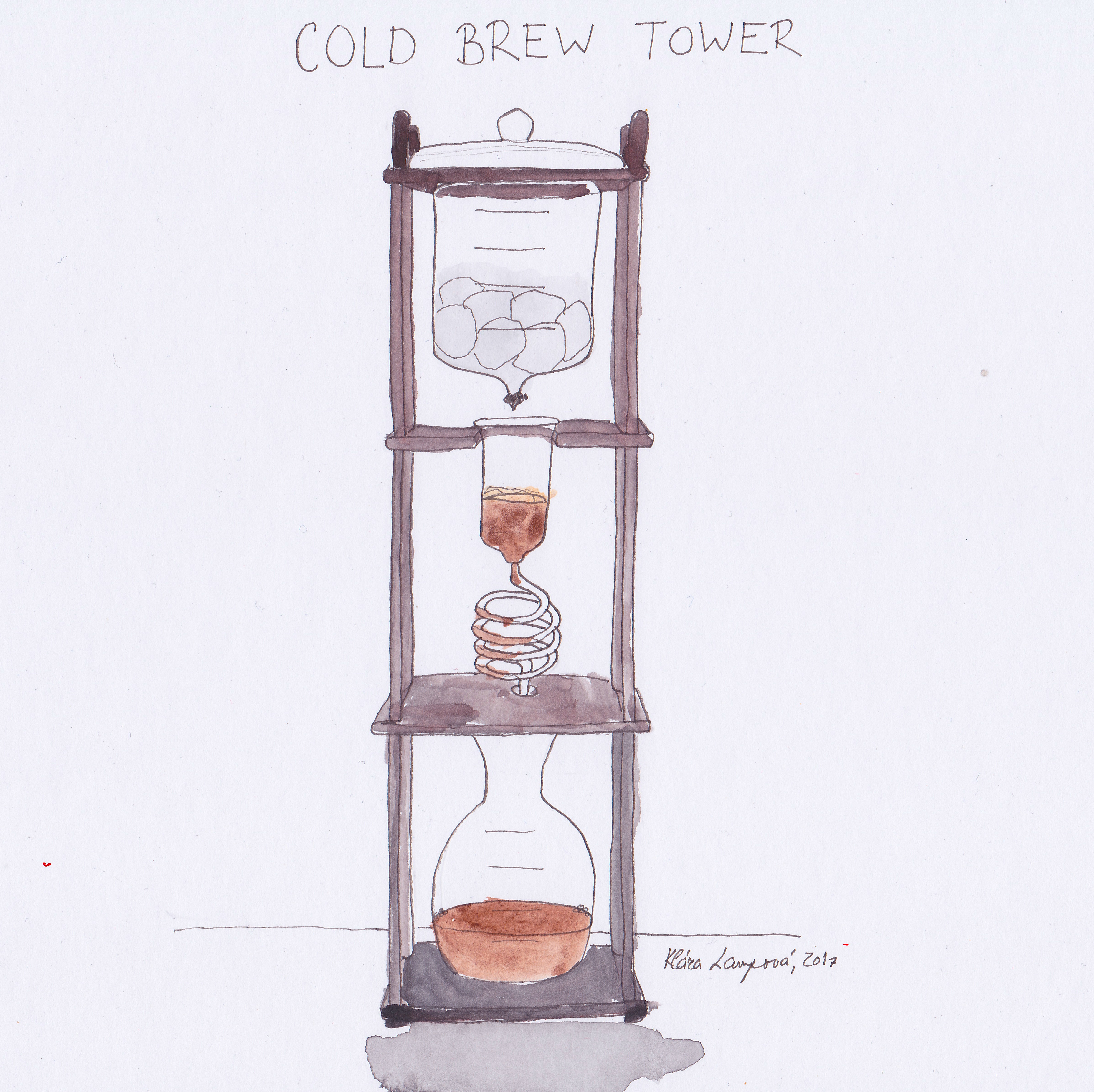 cold brew tower